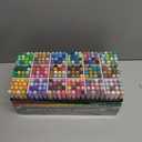 Guangna 288 Acrylic Paint Markers, Brush Tip Acrylic Paint Pens, Quick-Drying Waterproof Ink, for Rock Painting Plastic Wood Canvas Glass Ceramic Metal Art Crafts Supplies Gift