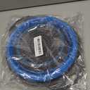 Collapsible Colander, Set of 2 PCS Collapsible Strainer, Space-Saving Kitchen, Food-Grade Silicone Folding Strainer Colander with Handle (Blue)