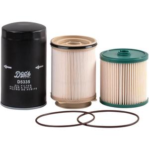Doc's Diesel Filter Set DGF430+DGF401+D5335 | Compatible with RAM 6.7L Cummins 2500, 3500, 4500, 5500 2019-2024 | Replaces 68157291AA, 68436631AA