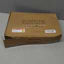 Eebuss Flameless Candles with Embedded Star String, Battery Operated LED Pillar Candles with Timer and Remote Control,Home Decorating for Ambiance， Set of 7 (Red)