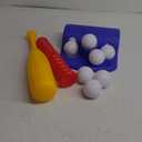 Fun Kids T-Ball Set/Tee Ball - Toddlers and Kids Adjustable Batting Tee Game W/ 10 Balls. Develops and Improves Baseball, Softball, Skills - Sports Toy for Boys and Girls, Children All Ages