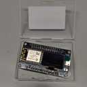 NodeMCU ESP8266 Development Board with 0.96 Inch OLED Display, CH340 Driver, ESP-12E WiFi Wireless Module, and Micro USB Works Great for Arduino IDE/Micropython Programming (Pin Header Soldered)