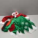 Morph Elf Costume For Girls - Christmas Elf Dress For Kids - Festive Holiday Outfit - Perfect For Christmas Celebrations (7-9 Years)