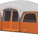 CORE Tent for Family Camping | 12 Person Large Multi Room Cabin Tents for Car Camping & Outdoor Adventures