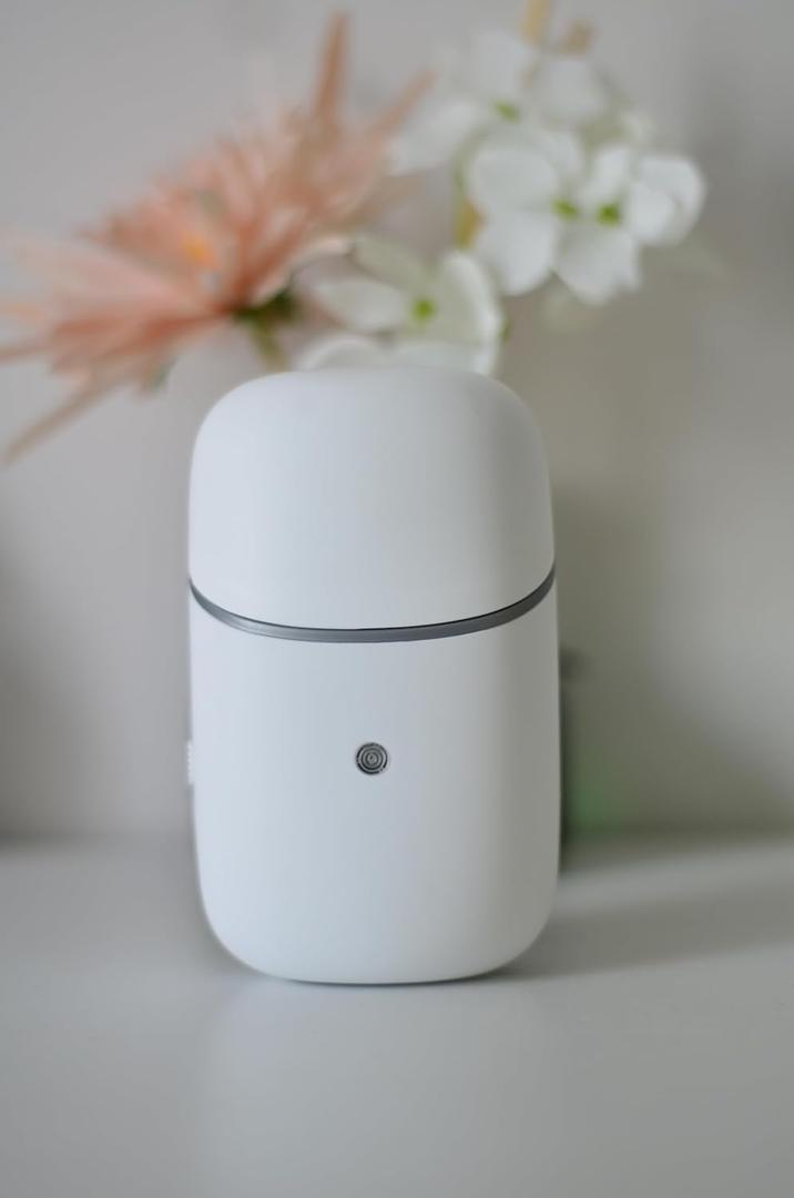 Plug-in Waterless Diffuser for Essential Oil, Silent Wall Aromatherapy Diffuser for Home and Bedroom, 322 sq ft, 0.34 oz Bottle, 12-Hour Timer