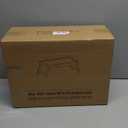 4 Pack Bamboo Bed Tray Table with Folding Legs,Breakfast Trays,Serving Tray for Food and Snack,Laptop Trays for Working(Brown)