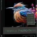 A-SUB Premium Photo Paper Satin 4x6 72lb for Inkjet Printers 50 Sheets, Single Sided