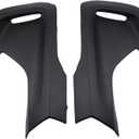 2 Pcs Front Driver Passenger Side Bumper Face Bar End Extension for Honda