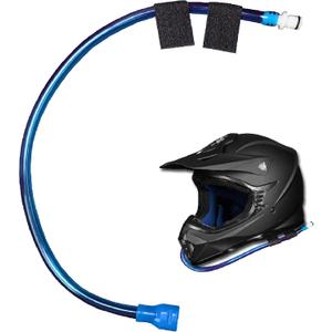 Helmet Hands-Free Drink Tube Kit, Quick Connector with Attachment