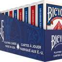 Bicycle Standard Rider Back Playing Cards, Poker Size, 12 Pack, Classic Decks of Cards for Poker, Blackjack, Casino Games & Family Game Night