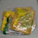 Qualirey 200 Pcs Yellow 6 x 8 Inch Sticky Traps for Gnats Dual Sided Fruit Fly Sticky Traps for Indoor and Outdoor Plant with Twist Ties and Plastic Holders for Fungus Gnats, Bug, Flying Insect