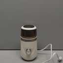 SHARDOR Electric Super Silent Blade Coffee Grinder, Timed Grind Control Rotary Knob, Adjustable Coarse to Fine for Coffee Beans, Spices & Herbs, with 1 Removable Stainless Steel Bowl, Cream