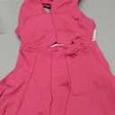 Abociw 2 Piece Tennis Dress for Women Pleated Tennis Skirt, Pink, Size M