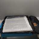 PJYuCien Dog Playpen Plus Storage Bag, 24" H 8 Panels Puppy Pen with Square Bottom, Heavy Duty Dog Fence for Puppies/Small Dogs