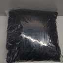 BEQHAUSE Dirt Trapper Door Mat 24" x 36", Doormat Non-Slip Entryway Rugs Washable, Dog Door Mat Stain Resistant and Absorbent Welcome Floor Mat for Front Back Door, Mud Wet Shoes & Paws, Black