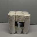 Stockroom Plus 200-Pack Paper Ice Cream Cups - Bulk 8 oz - Disposable Ice Cream Bowls Bulk or Parties - White Ice Cream Cups Disposable