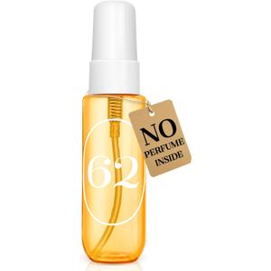 6 x Empty Travel Size Toiletries Bottles Compatible with Sol de Janeiro 62 Perfume, 1 OZ TSA Approved Leak-Proof Containers Refillable for 3 OZ & 8.1 OZ, Travel Essentials, Only A Bottle No Perfume