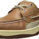 Sperry Men's Billfish 3-eye Boat Shoe Dark Tan 8.5 Wide