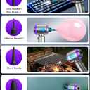 Vacuum/Air Duster 80,000RPM Super Power Mini Car Vacuum Cleaner 4-in-1 air Blower Gun Air Duster & Air Blower & Pump Hand Electric air Duster Handheld dust Blower Blower Cordless (Purple)