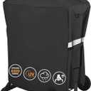 Grisun 7113 Grill Cover for Weber Q100 Q120 Q1000 Q1200 Q200 Q220 Q2000 Q2200 Q2400 Series Gas Grills, 600D, Waterproof, Anti-Fade Heavy Duty Grill Cover for Weber Q Series, 
35''x 32'' x 17.5''