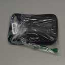 PATIKIL 11" x 7" Ping Pong Paddle Case, Table Tennis Racket Case Soft Cover Container Bag for Sports Accessories, Black