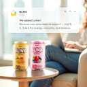 NLIFE Sugar Free Energy Drink Mixed Berry, Pack of 12, 96mg Natural Caffeine, Lutein for Eye Support Drinks, Vitamin Enriched, BL!NK Healthy Clean Energy, No Artificial Sweetener, 11.16 Fl Oz, BBD: 27/04/2027