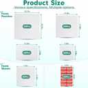 330 pcs Moving Packaging Supplies, 250 Cushioning Foam Pouches and Sheets, 4 Sizes13.7"x13.7", 11.8"x11.8", 11.8"x7.8", 7.8"x7.8") with 80 Fragile Stickers for Moving, Packaging, Storage