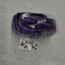 SuCoo Purple Braiding Hair Pre Stretched Synthetic Long Yaki Texture hair Extensions for Braids Purple Rumi Wig Halloween Costume Cosplay Party(26 inches)