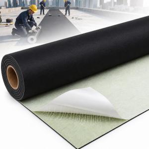 39in x 16.4ft EPDM Waterproofing Membrane, 62 Mil Thick Rubber Roofing Roll