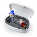 Hearing Aids for Seniors&Adults SIAIME OTC Rechargeable Design ITE Not Hearing Amplifiers with Intelligent Noise Reduction Volume Control Comfort Invisible Portable Charging Case for Hearing Loss