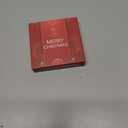 Merry Christmas Christmas Ornaments, 2025 Glass Christmas Ornament, 3 Inch Crystal Round Tree Decoration with Gift Box, Holiday Keepsake Gift for Family & Friends