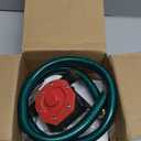 Self-Priming Mini Hand Water Transfer Drill Pump Kit with Water Hose & Oil Hose for Home Water Oil Fluid Transfer (Green)