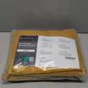 LuxClub Bed Linen Set, 6Pc King Microfiber Sheets, Medallion Gold, Deep Pockets, Wrinkle Free, Cooling, Hypoallergenic