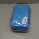 Heavy Duty Handheld Sewing Machine with 110 PCS Sewing Kit & Blue Leather Case, Mini Portable Hand Held Sewing Machine for Adults and Beginners, for Mending Clothes, DIY Projects, at Home or on the Go (Black)