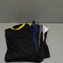 5 Pack Men's Long Sleeve Compression Shirts Base Layer, Dry Fit Moisture Wicking Running Gym Workout Athletic Top (X-Large, 5 Pack(black, White, Gray, Red, Blue))