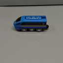 Hape Remote Control Engine Train | Kids Railway Toy, App or Button RC Vehicle with 5 Playable Sounds, Rechargeable Battery Feature, Blue