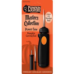 Pumpkin Masters - Masters Collection Power Saw, Easy-Grip Design and Interchangeable Blads for Maximum Control and Comfort