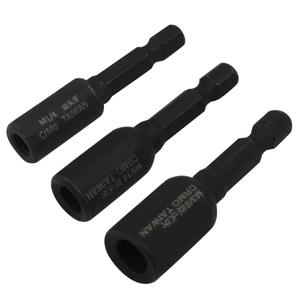 Jiozermi 1/4"-20, 3/8"-16, 5/16"-18 Hanger Bolt Driver, Durable Chromoly Steel Dual-Ended Socket Hanger Bolt Install Tool for Secure Furniture Assembly and Fastener Installation