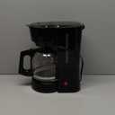 BLACK+DECKER 12-Cup Coffee Maker with Easy On/Off Switch, Easy Pour, Non-Drip Carafe with Removable Filter Basket, Vortex Technology, Black