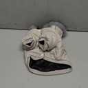 LESYPET Dog Coat for Small Dogs, Windproof Doggie Puffer Jacket with Leash Hole, Extra Warm Dog Jacket Winter Coat, Grey L