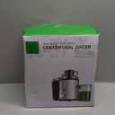 GDOR 800W Juicer Machine, 3 Wide Feed Chute, Dual-Speed Centrifugal Juicer for Fruits & Vegetables, Anti-Drip Function, BPA-Free, Easy to Clean with Brush, White