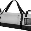 Insulated Fish Cooler Kill Bag with Flat Bottom-25x17.5 40x16 60x20Inches Waterproof Fishing tackle Kill Cooler Bag (Light Grey-60x20x10)