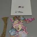 Maitys 36 Pcs Spring Flower Wooden Ornaments Sunflower Tulip Easter Tree Decoration Floral Gnome Hanging Wood Cutout Pastel Spring Decor for Home Small Tree Party(Sweet)