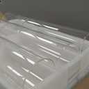 Thin Glass Cylinder Vases 2.5''/3.3'' Diameter 2mm Wall Thickness Clear Flowers Vase Hurricane Floating Candles Holders for Table Centerpieces Wedding Decor(3.3'' X 5.9'',7.9'',9.8'',18 Pcs)