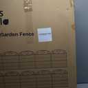 Decorative Garden Metal Fence 10 Pack with Gate, 32 in (H) x 24 ft (L) No Dig Dog Animal Barrier for Yard, Garden, Patio, Flower Bed