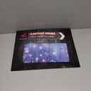 Laptop Stickers Decal,12 13 14 15 15.6 inches Netbook Laptop Skin Sticker Reusable Protector Cover Case for Toshiba Hp Samsung Dell Apple Acer Leonovo Sony Asus Laptop Notebook (Blue Purple Flower)