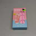 Genuine Fred Mold Ice Tray and Straws, Standard, Pink