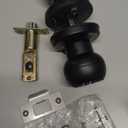 Pulido Fingerprint Door Lock | App Available But Not Required | Keypad Door Knob with Real Buttons | Smart Fingerprint Door Knob for Bedroom, Office, and Apartment (FQ1)