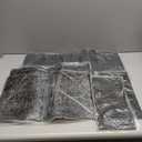 Tioncy 6 Pcs Bar Mat for Countertop 6 x 12 Inch, 18 x 12 Inch, 24 x 12 Inch Non Slip Rubber Mat Service Spill Cocktail Bartending Coffee Bar Mats for Hot Dishes Restaurants Barbershop Hot Pads, Black