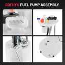 Electric Fuel Pump Module Assembly E4044M Compatible with Chevrolet Silverado 2500 3500 HD, Compatible with GMC Sierra 2500 3500 HD 2011 2012 2013 2014 2015 2016 6.0L V8 Replace P76868M,SP4088M